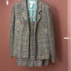 2 piece business skirt set